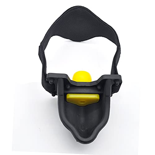 Entonnoir à pisse pour urinoir en Silicone avec 4 Bouchons buccaux Bouche Gag Gay Gag Bouche Bâillon SM Contraintes de Bondage érotiques Ensemble d'esclaves Jeu de rôle Extreme Sex Toys(Color:Une)