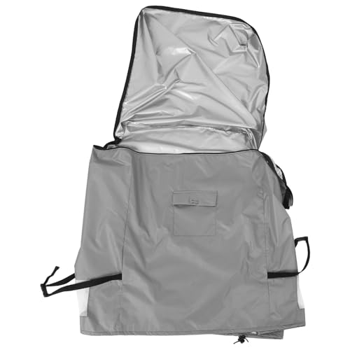 Housse de congélateur extérieur contre humidité bâche zippée étanche pour frigo de jardin