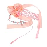 HAWILLOSCH 造花 リボン付き ウェディングカー装飾 キット 結婚式 車のハンドル デコレーション アクセサリー バックミラー 飾り 椅子 装飾用 人工花 アレンジメント 結婚式 会場 飾り 小道具