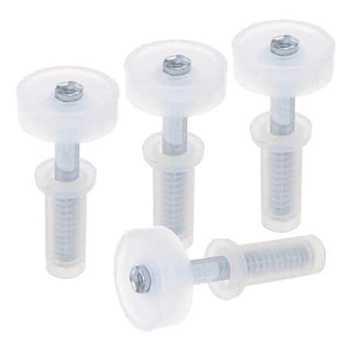 Kit de herrajes para puertas plegables Bi-Fold con 12 rodillos para reparación y reemplazo de puertas de ducha, clóset o gabinete miniatura 1