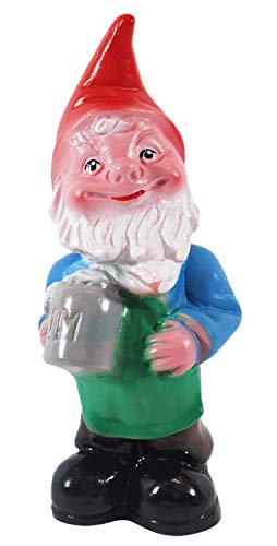 Gartenzwerg Deko Gartenfigur Zwerg Biertrinker mit Bierkrug H 20cm stehend Cover