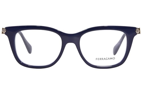 Eyeglasses FERRAGAMO SF 2973 414 Blue Navy2