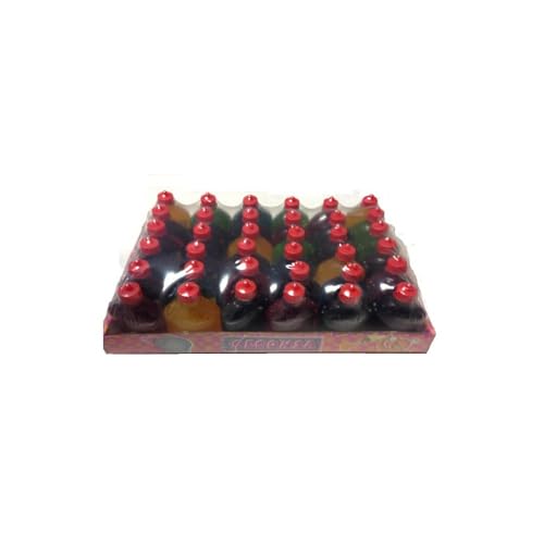 Botellitas de Golosina Líquida Surtidas | Pack de 36 Unidades (34+2 de Regalo) | Chuches Sabores Variados Formato Botellita – Ideales para Cumpleaños y Fiestas Infantiles