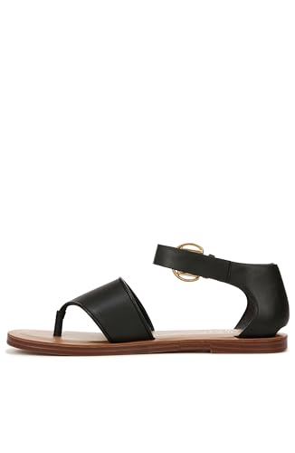 Franco Sarto Women's Ruth Ankle Strap Thong Flat Sandal