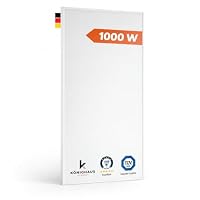 Könighaus – Könighaus Infrarotheizung 1000 W - Wandmontage - 14-26 m²