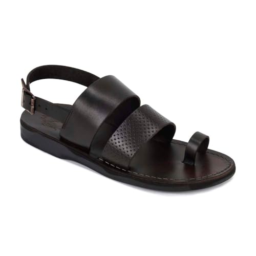 Simon - Leather Buckle Sandal - Mens Sandals