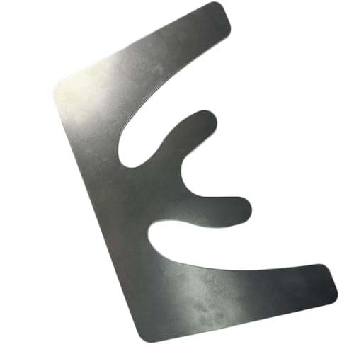 Image of Stainless Steel Dental Occlusal Maxillary Casting Jaw Fox Plane Plate