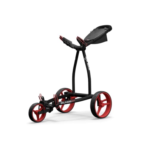 Big Max Blade Ip 2.0 Golftrolley - Golfwagen - Schwarz Rot
