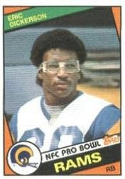 1984 Topps Football Rookie Card #280 Eric Dickerson Near Mint