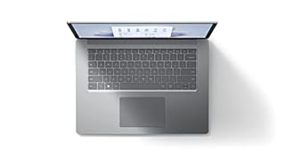 Microsoft Surface Laptop 5 - 15 Inch 2-in-1 Tablet PC - (Intel Core i7-1255U, 8GB RAM, 256GB SSD, Windows 11 Home) - Platinum