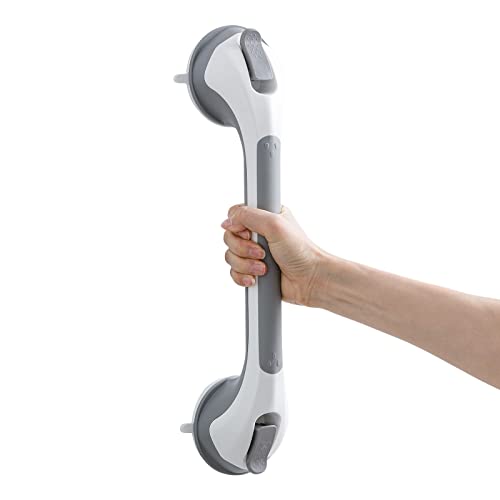 TAILI Shower Grab Bar 16 Inch Suction Cup Grab Bars for Bathroom, Removable Shower Safety Handle...