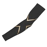 [ツータイムズユー] コンプレッションウェア MCSエリートコンプレッションアームガード UA3513a [ユニセックス] UA3513a BLK/GLD S