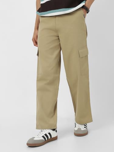 Image of Urbano Fashion Men's Loose Mid Rise Cargo Pant