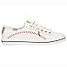 Keds Kickstart Pennant, Sneaker Womens, Cream, 5 Medium