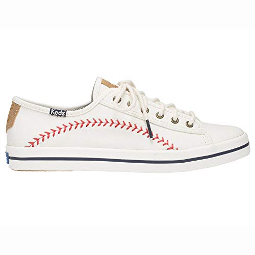 Keds Kickstart Pennant, Sneaker Womens, Cream, 7 Medium by Keds - Image 2