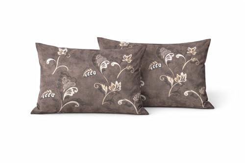 Image of RD TREND Glace Cotton Assorted Pillow Cover Set of 6 (12 Pcs) - Premium 210 TC, Standard Size 18 inchx28 inch | Soft & Breathable Floral Printed Pillowcases for Bedroom & Home | Mix-6