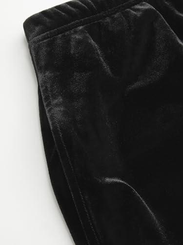 CIDER Womens Velvet Skirt A-Line Elastic Waist Casual Skirt2