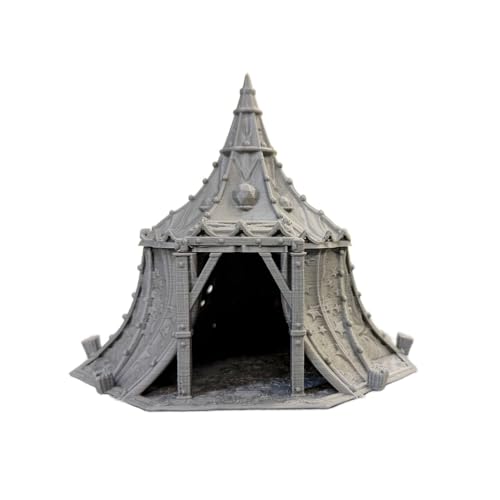 Tente Arcane Guardia Centrion - Décor imprimé 3D PLA de 28 mm pour jeux de rôles et dioramas