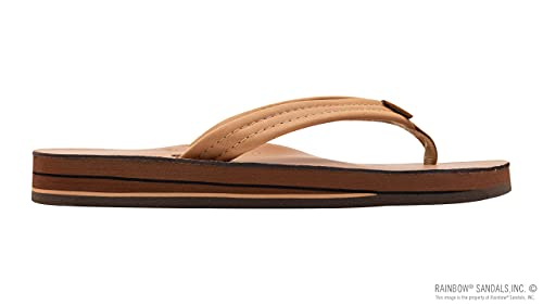 Rainbow Sandals Ladies Luxury Leather - Double Layer Arch Support with 3/4" Medium Straps4