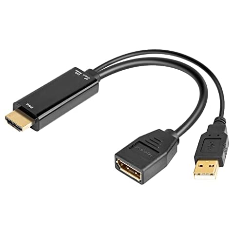 CABLEDECONN HDMI zu DisplayPort DP-Kabel Cover