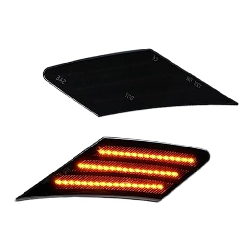 Clignotant dynamique LED feu latéral fumé ambre pour tuning Subaru BRZ
