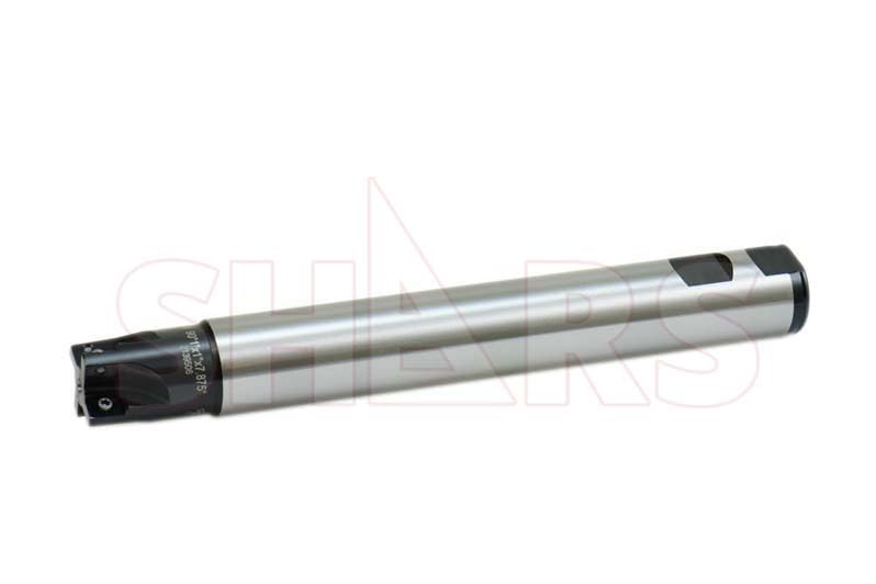 Image of Shars 1 x 7-7 /8 inch 90 Indexable End Mill with 4 PCS of APKT 1003 Insert 4 Flutes 404-2856W+404-6960(4) P[