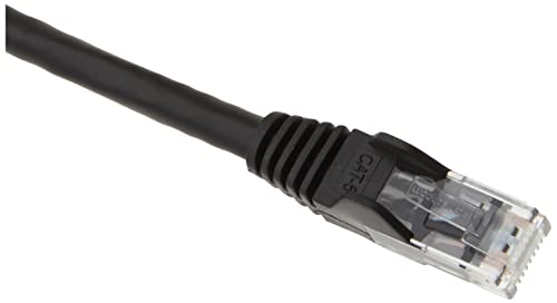 StarTech 6in CAT6 Ethernet Cable - Black CAT 6 Gigabit Ethernet Wire -250Mhz 100W PoE RJ45 UTP Network Patch Cord Snagless with Strain Relief (N6PATCH6INBK)