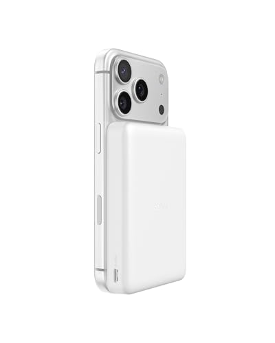 Carga Rápida de 10000mAh Belkin BoostCharge Batería Externa Magnética Delgada 2 Puertos USB C