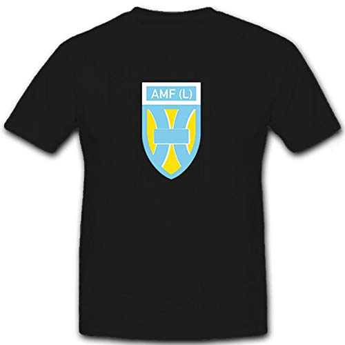 T-shirt Army Allied Command Europe AML L Noir Coupe Ample XXXX-Large pour Homme Fort