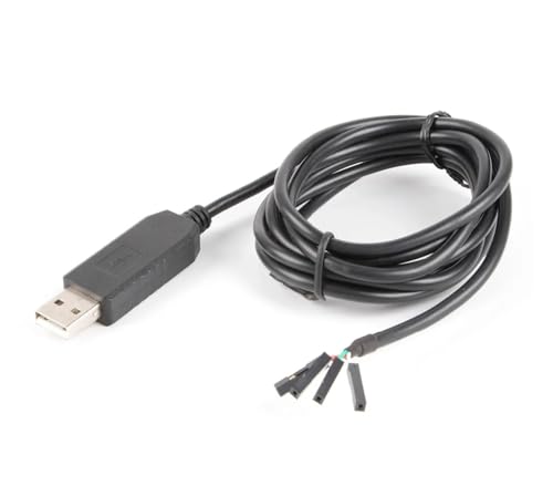 Cable TTL FT232RL USB 3.3V paso 2.54mm para revivir routers y configurar firmware UART 4