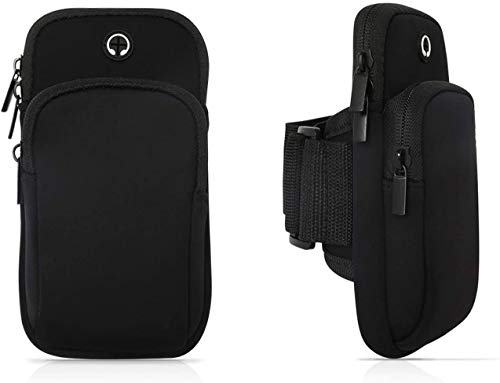 UFANME Running Armband, Sports Armband Armbag Bag, Armband Phone Holder, Running Bag, Armband Bag, for iPhone Xs MAX XR XS 8/7 Plus, Samsung, Cellphone Up to 6