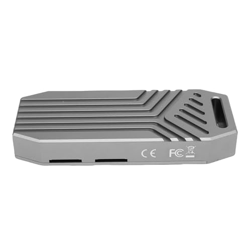 40 Gbps M.2 NVME SSD Contenitore con Doppio Cuscinetto Termico Shell in Lega di Alluminio USB4.0 di Tipo C Configurazione a 5 Secondi Cavo Certificato