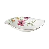 villeroy & boch mariefleur basic frühstücksset 18 tlg Formvollendet: Diese Schale mit romantisch verspieltem Dekor eignet sich gut für knackige und herzhafte Salate oder für Pastagerichte und Beilagen