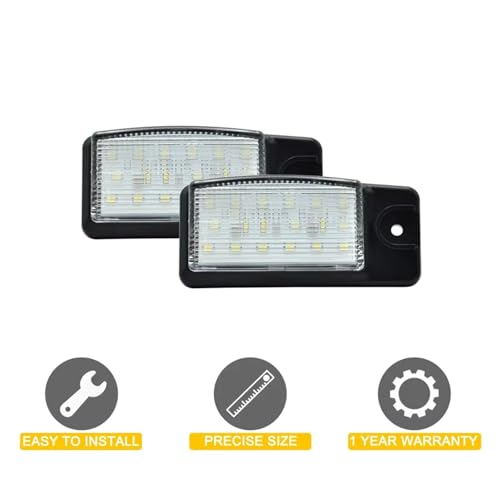 Lámpara matrícula LED para viajes nocturnos seguros con Infiniti 3