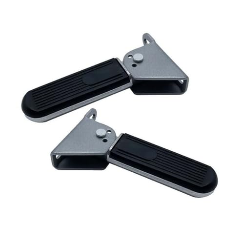 Pédales cale pied moto universels gauche et droit en kit de 2 pièces pour remplacement