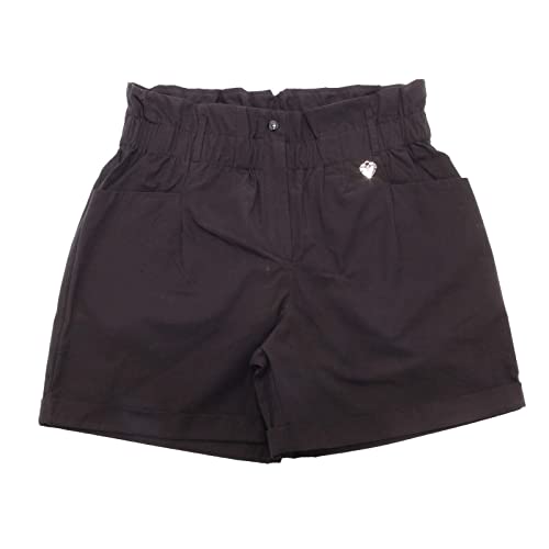 Bermuda fille Twin-Set noir 5037AN l'excellence du short enfant