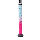 TwinTack Pro Bat Grip - Premium Baseball & Softball Bat Grip with Advanced Grip Technology - 0.80mm - Gradient (Blue/Pink)