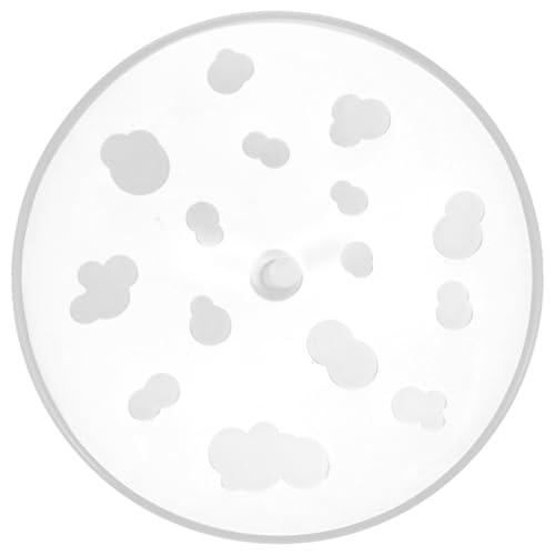 CONGARTENO Plastic Popcorn Bucket Lid Microwave Popcorn Maker Lid Keep Kitchen Tidy Collapsible Bowl