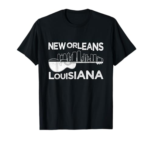 Souvenir New Orleans Guitar Music Louisiana New Orleans T-Shirt