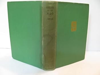 Hardcover Catalogue of the Alpha Delta Phi 1832-1949 Book