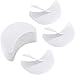 200 Stück Lidschattenschild Lidschatten Gel Pad Patches Lidschatten Schablonen zur Verhinderung von Wimpernverlängerung, Tönung und Lippen Make-up Rückstand