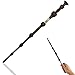 SUPRTOY Baguette magique,baguette Dumbledore en résine avec noyau en acier pour sorcières et sorciers(40,5 cm,67,7g)