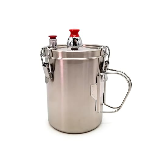 Olla a presión acero inoxidable 1 L