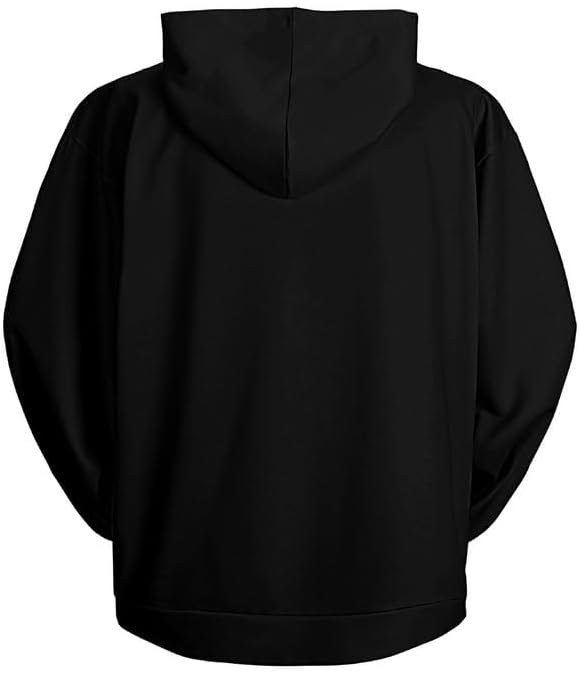 H HYFOL Graphic Hoodies for Men USA Flag American Patriotic Long Sleeve Pocket Pullover Sweatshirts - Image 3