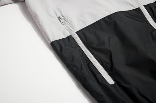 Men's Lightweight Raincoats Shell Hooded Outdoor Rain Coat Hiking Windbreaker Jacket4