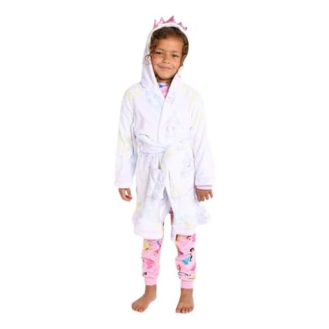 Disney Girls Princess Hooded Robe Cover