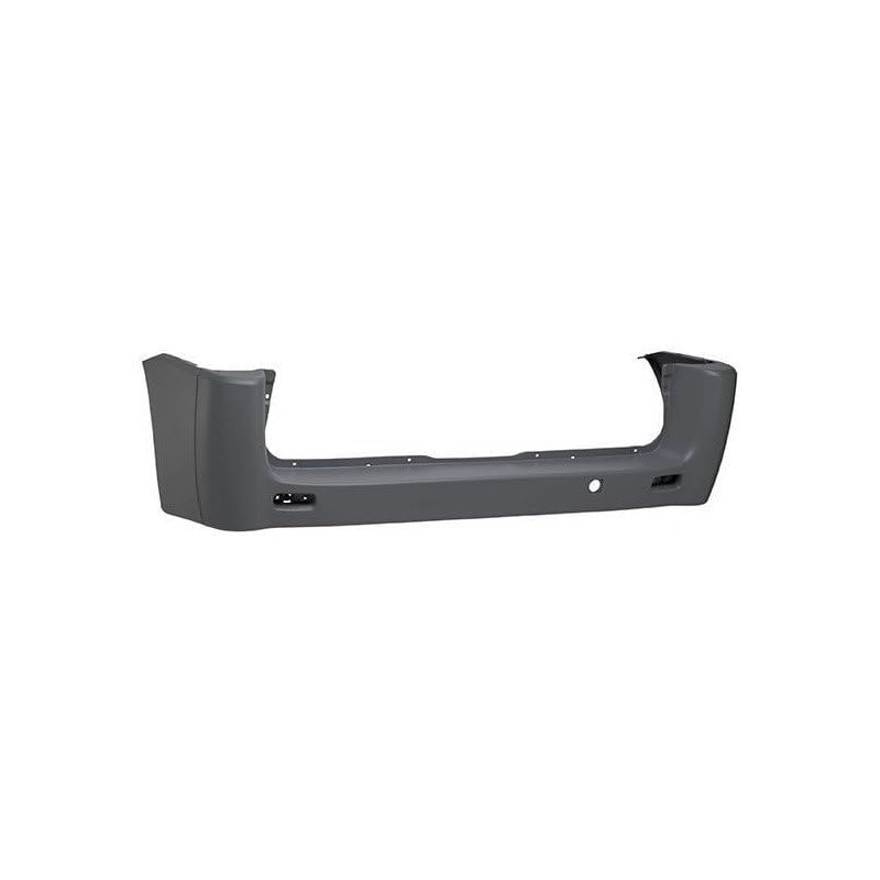 Parachoques trasero negro compatible con Citroen Jumpy chasis corto 2006-2016