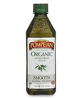 Pompeian USDA Organic Smooth Extra Virgin Olive Oil, Contains Polyphenols, First Cold Pressed, 16 Fl Oz
