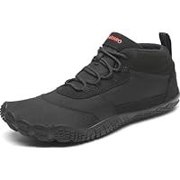 SAGUARO Scarpe Barefoot Uomo Donna Scarpe Minimaliste Traspiranti Comode Scarpette a Piedi Nudi Leggere Antiscivolo Scarpe Dita per Trekking Trail Running Palestra, Nero 47EU