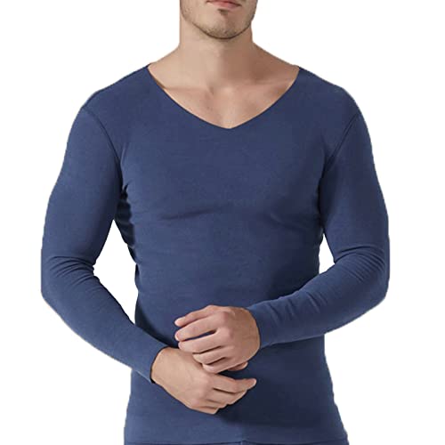 Sous-vêtement thermique homme pour activités extérieures bleu marine